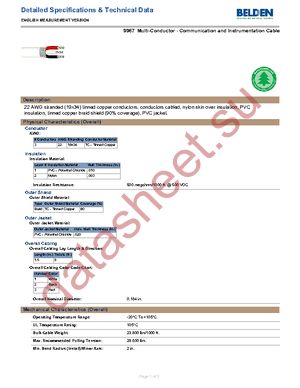 9967 009500 datasheet  